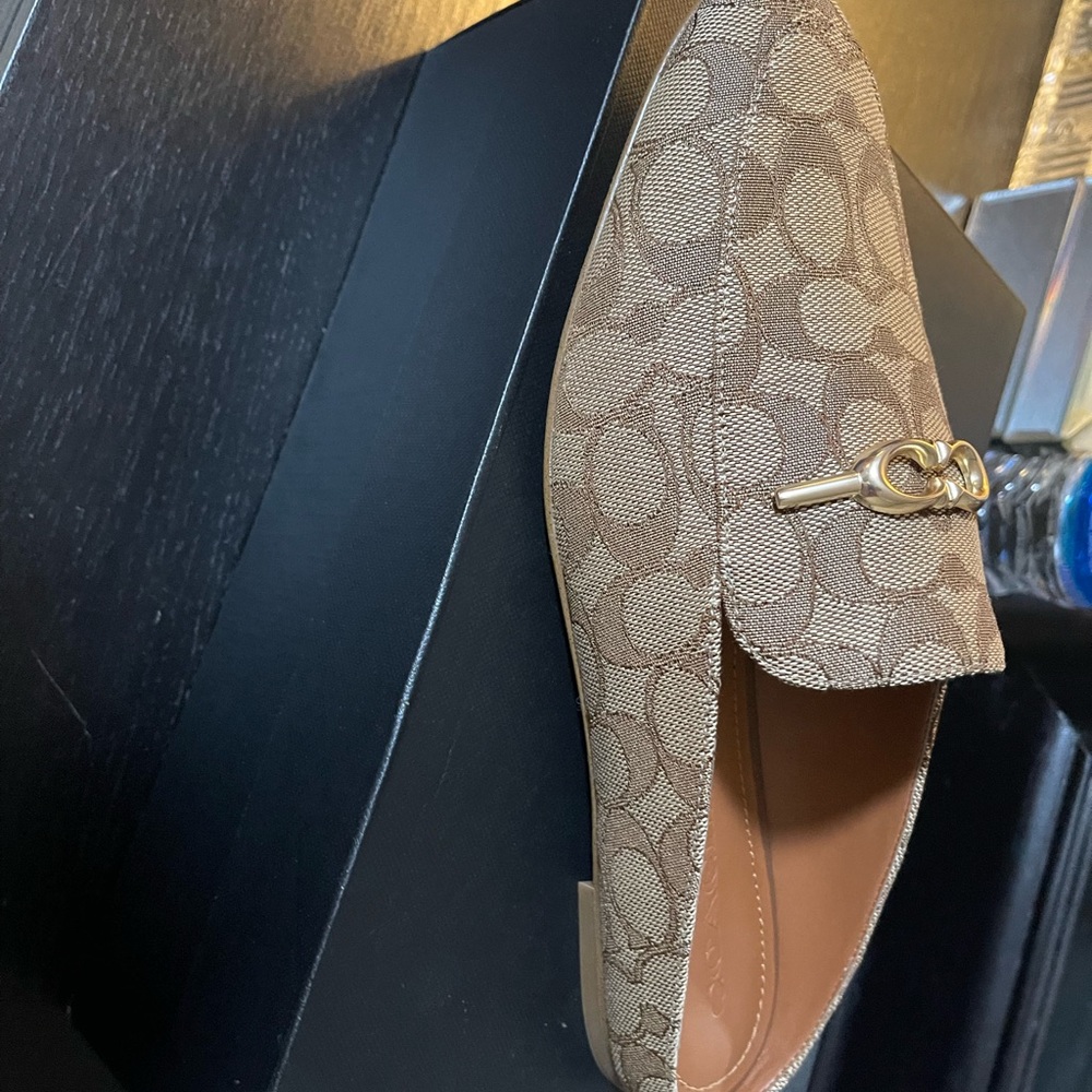Coach slip ons brand new 9.5